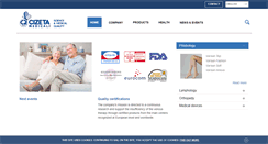 Desktop Screenshot of cizetamedicali.com